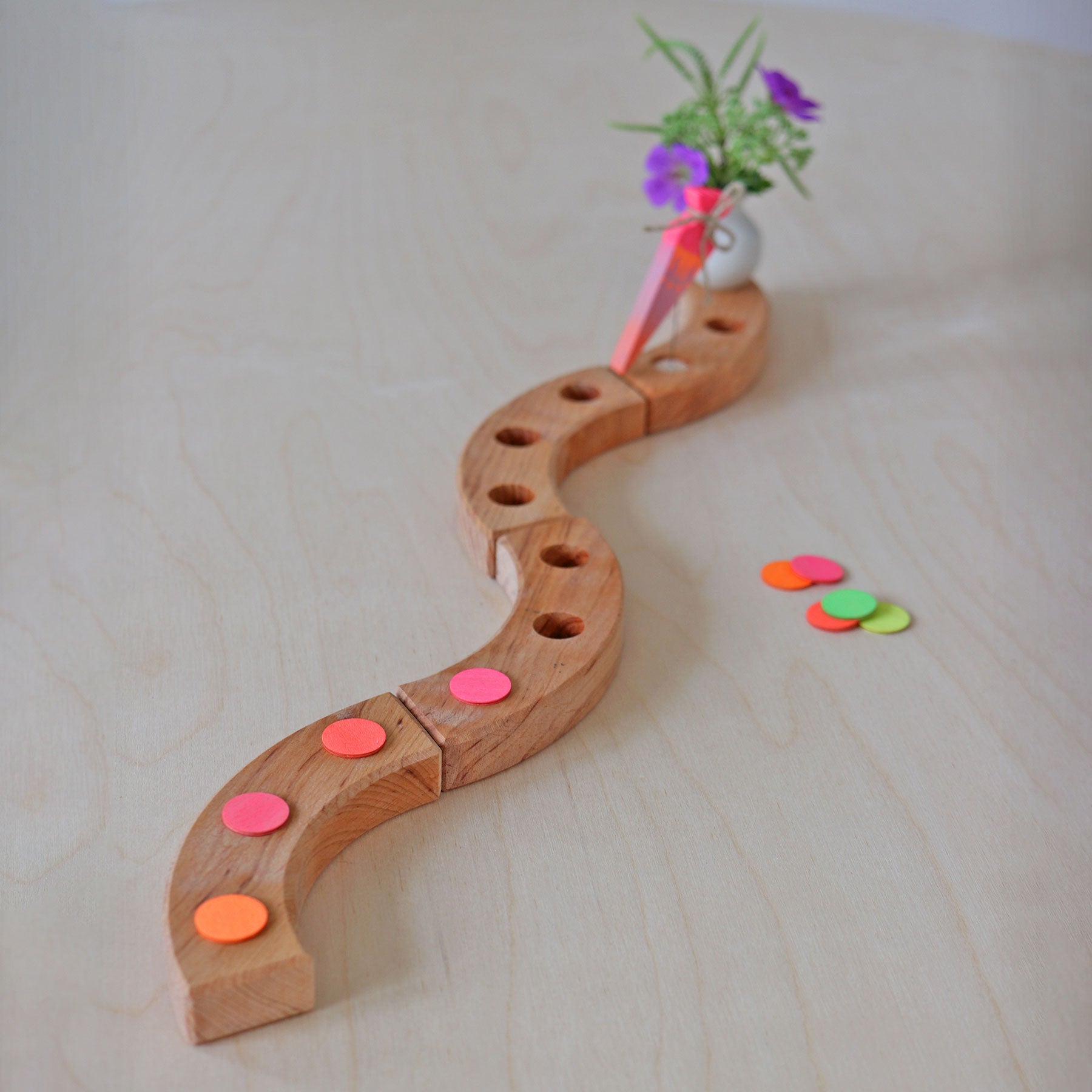 Plug Figure School Cone Neon Pink
